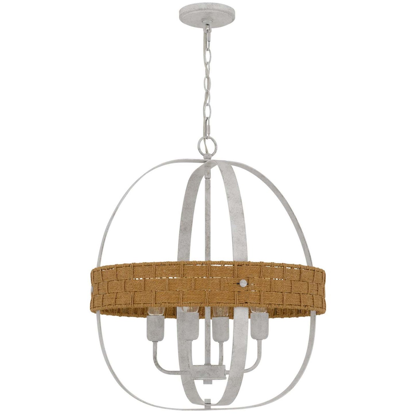 white chandeliers