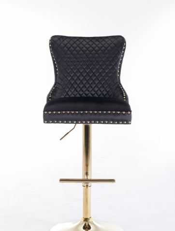 black bar stool