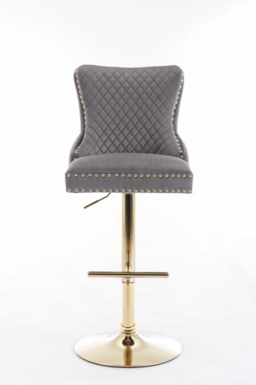 grey bar stool
