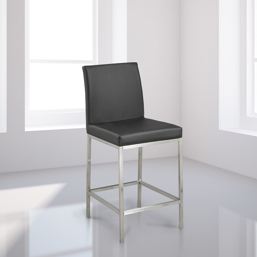 leather counter stool|