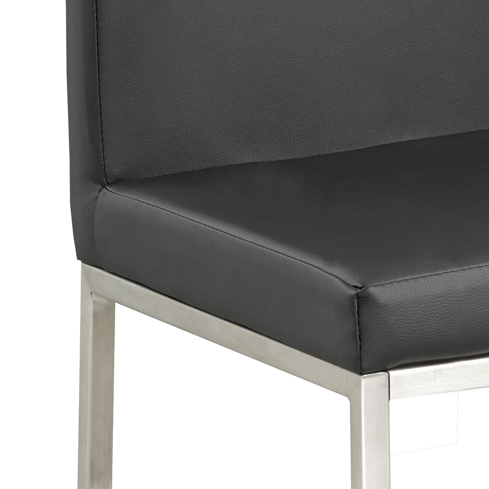 steel legs counter stool|