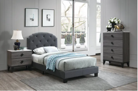 charcoal bedroom set