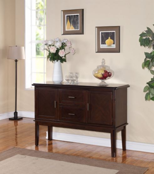 wood dining server