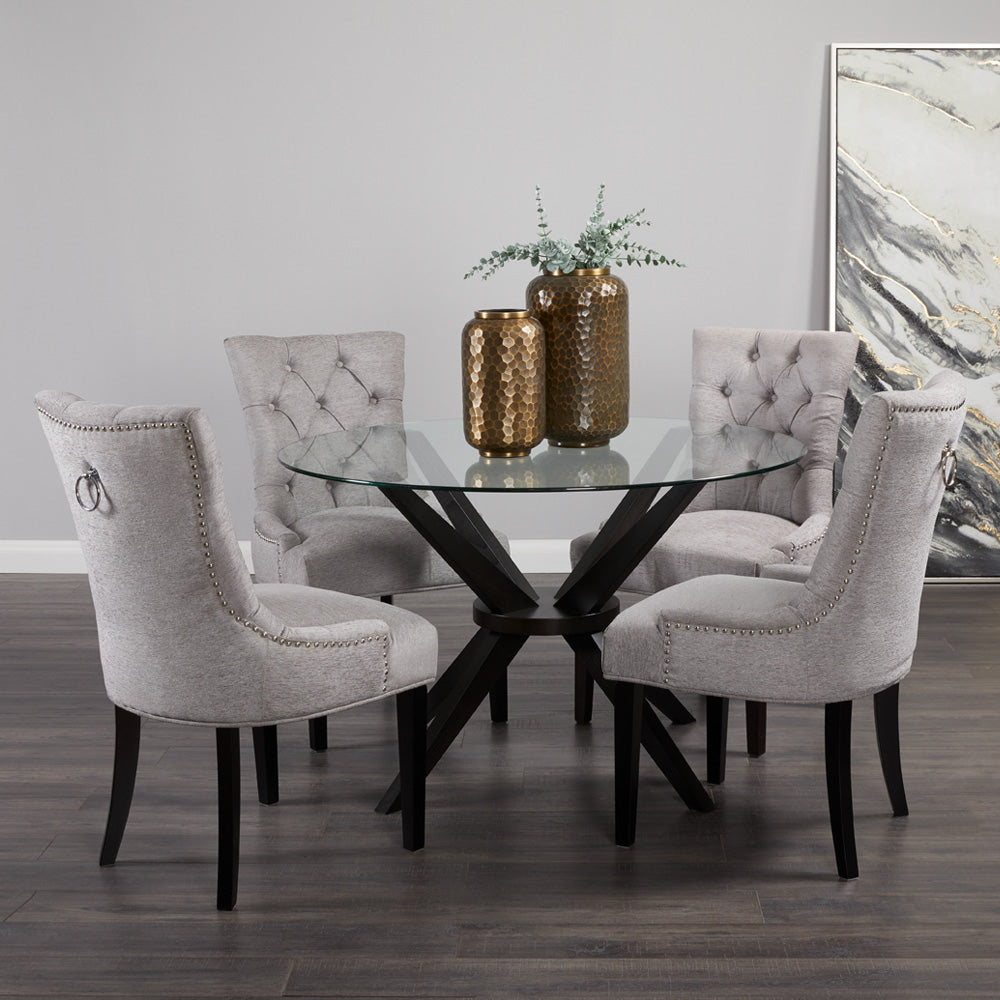 walnut dining set
