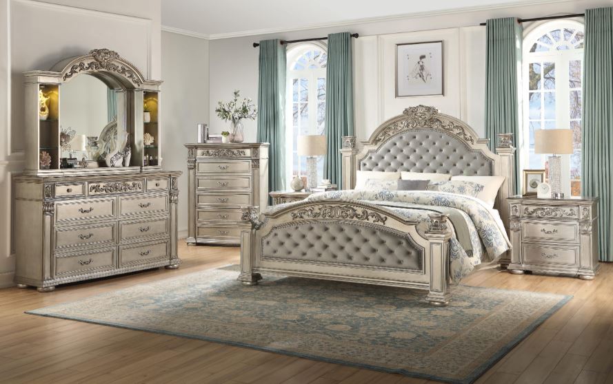 gold bedroom set