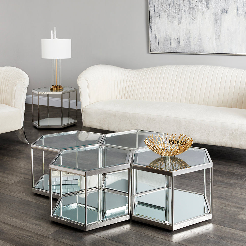 glass coffee table
