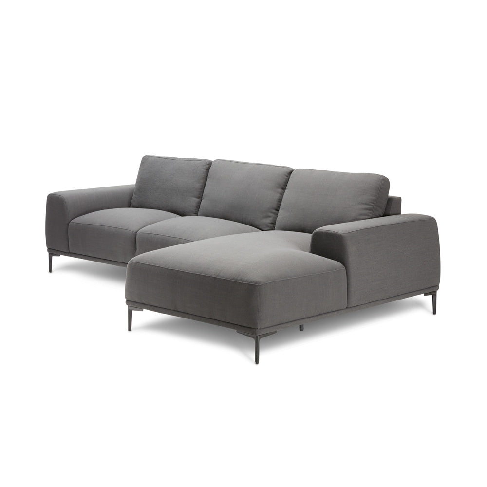 grey fabric sofa sectional