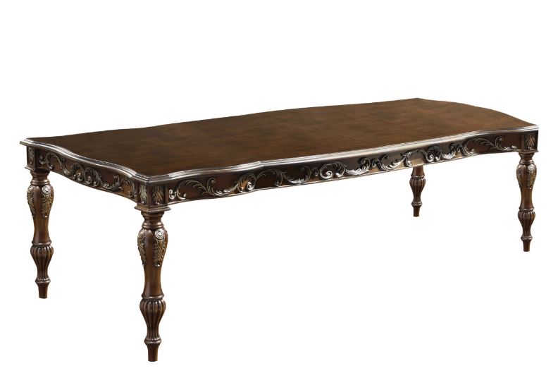 wooden dining table