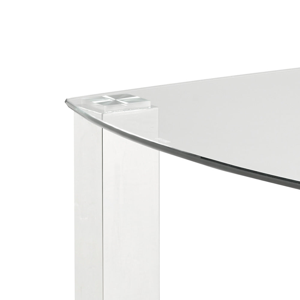 silver legs dining table