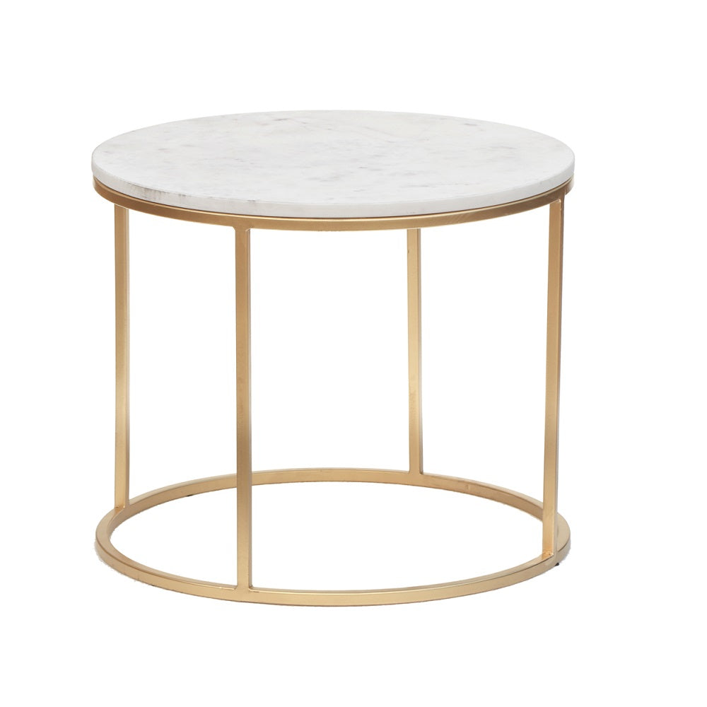 marble side table