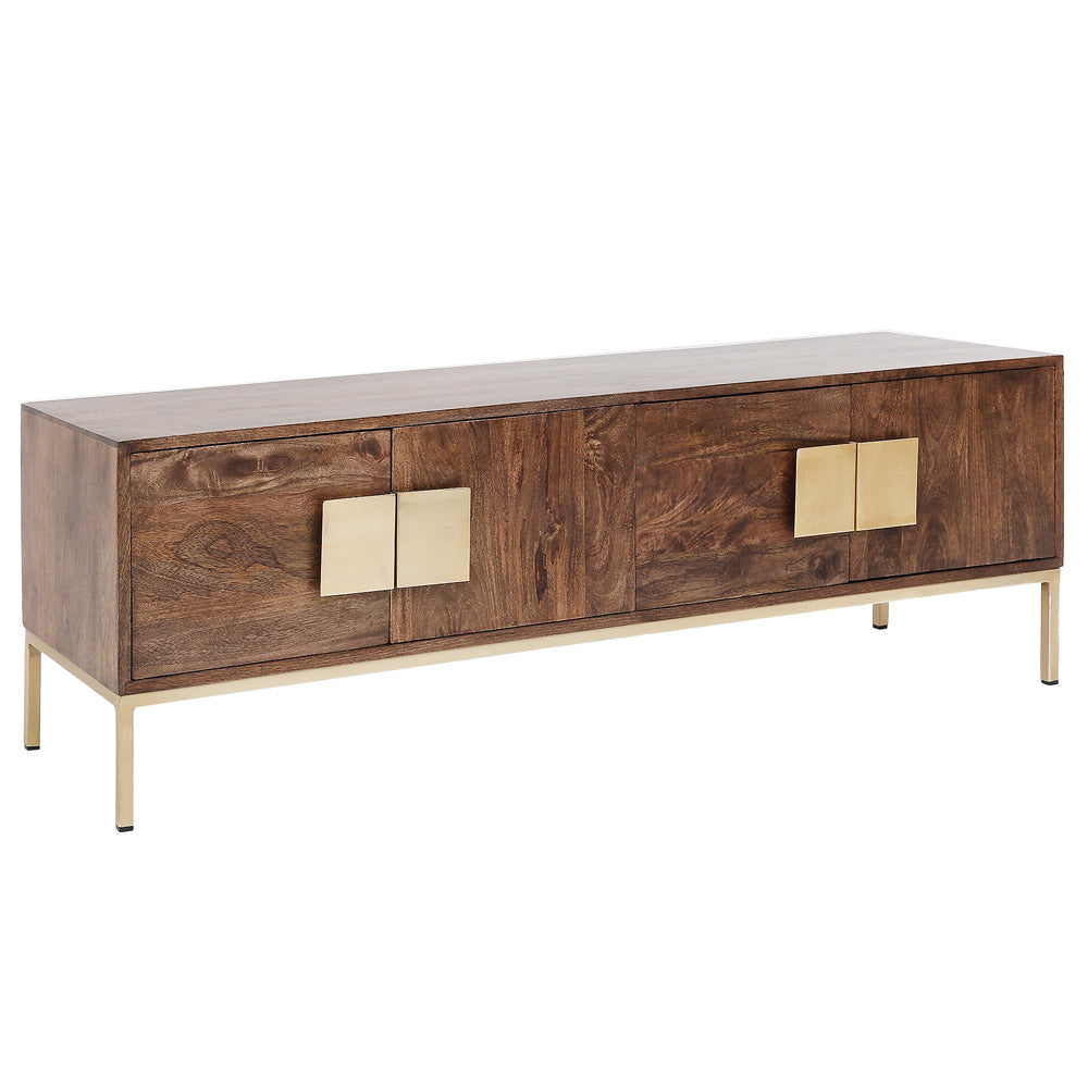 wooden tv unit