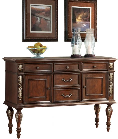 wooden buffet