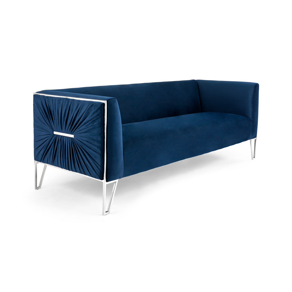 blue sofa