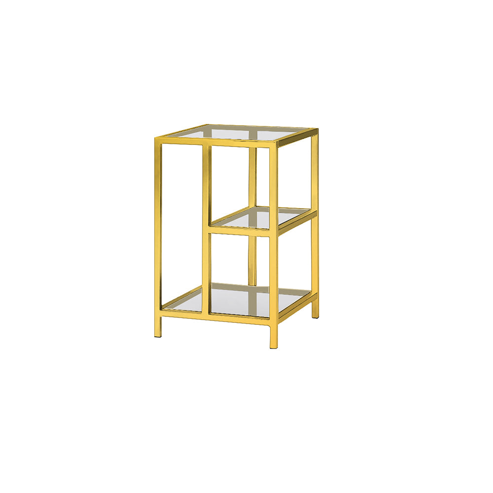 golden side table