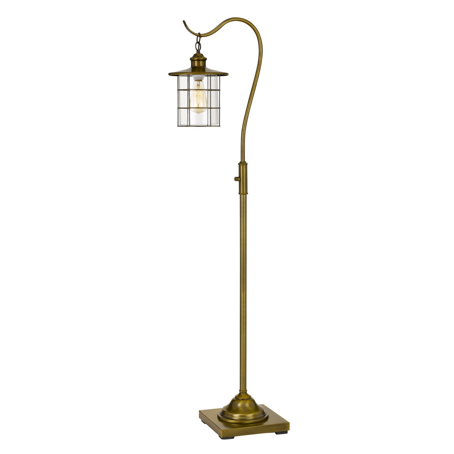 brass floor lamp