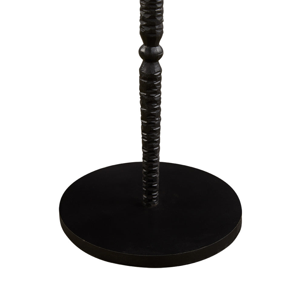 iron side table