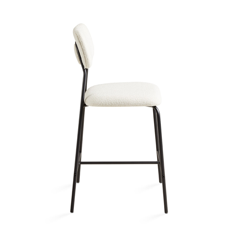 fabric counter stool