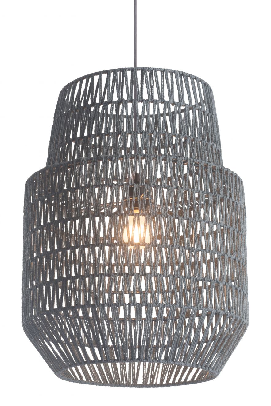 grey pendant