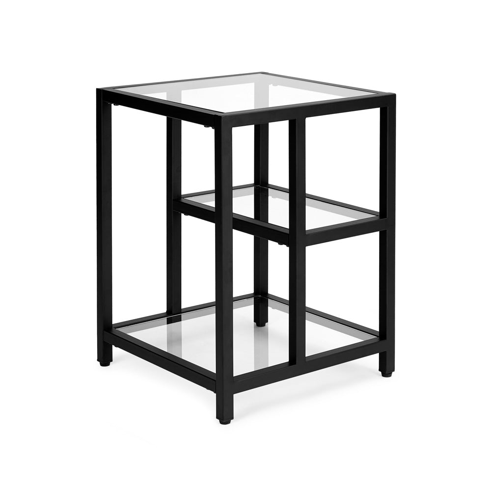 black side table