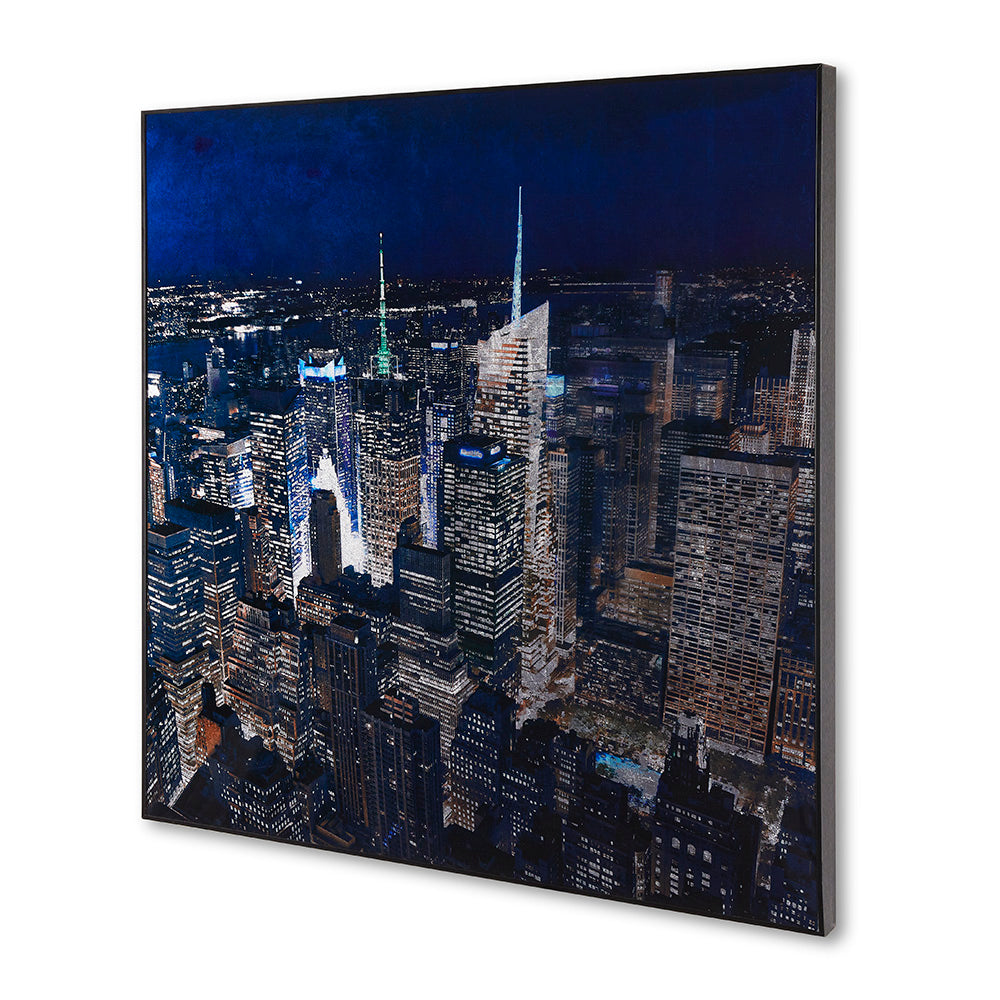 blue art frames