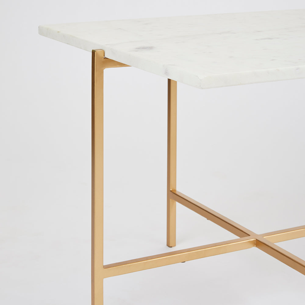 gold coffee table