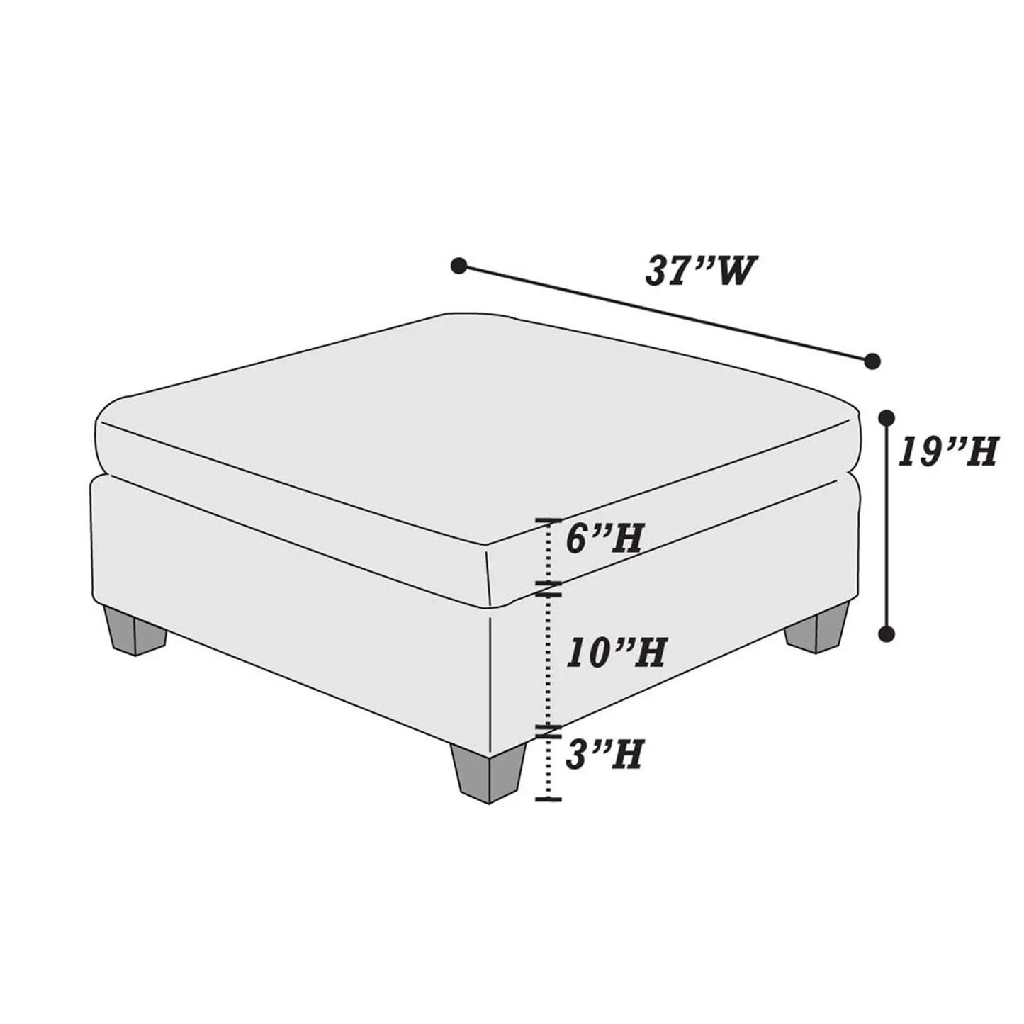 grey fabric sofa sectional