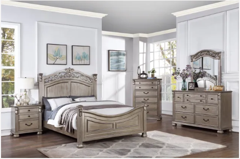 grey bedroom set