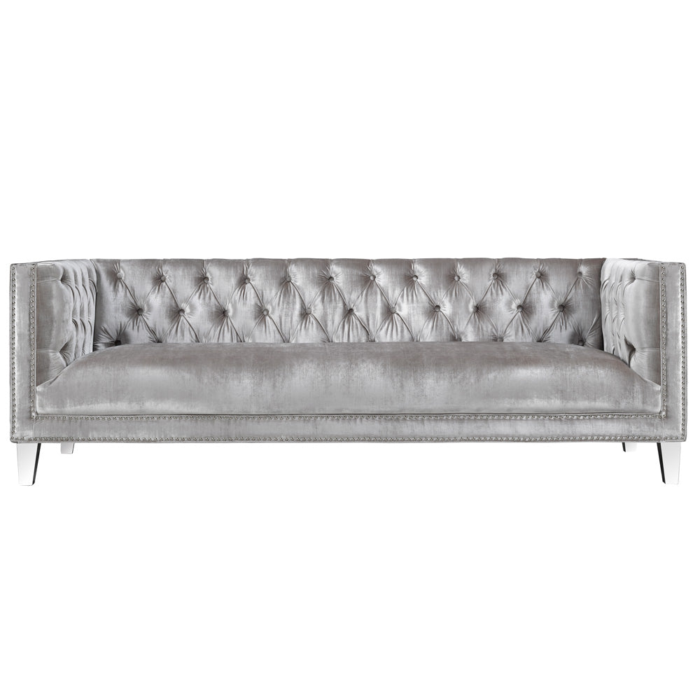 light grey sofa