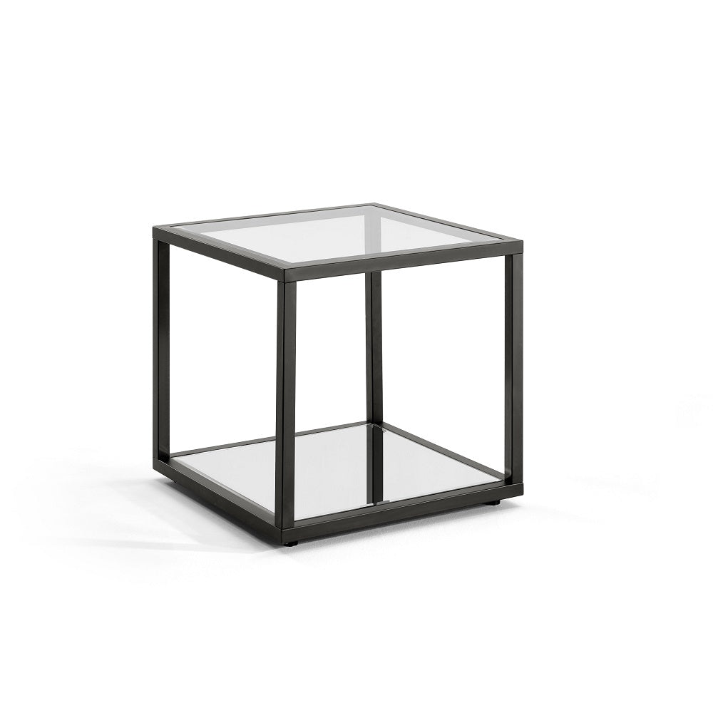 black side table