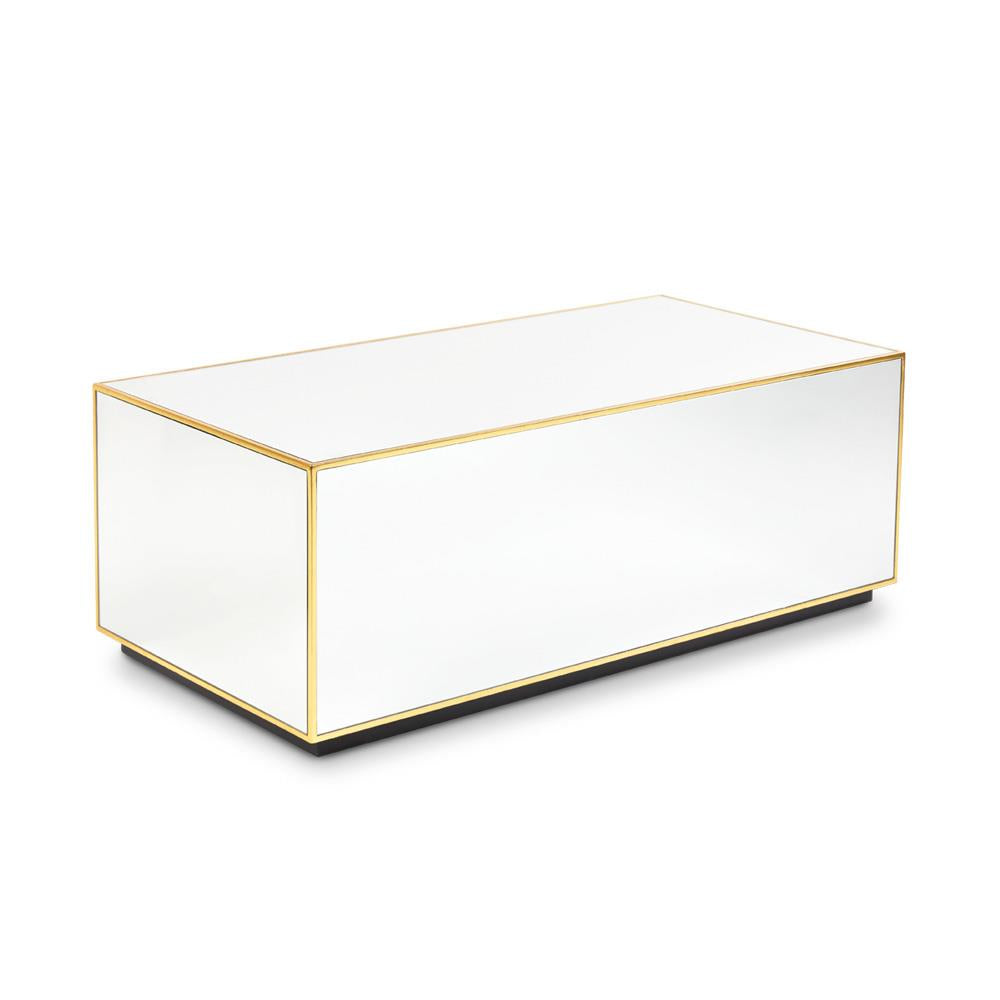 gold frame coffee table