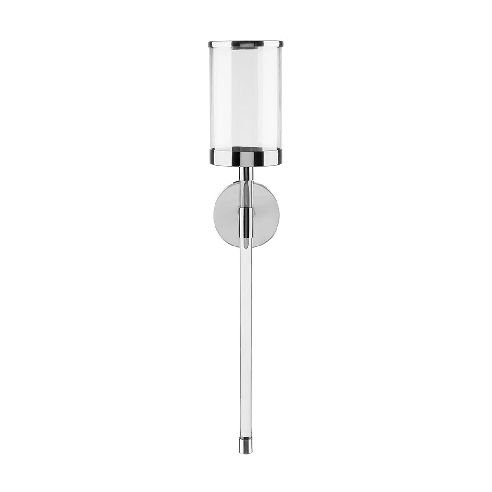 Silver Wall Sconce