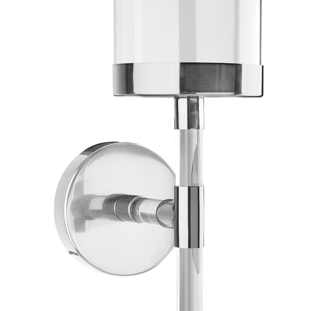 Silver Wall Sconce