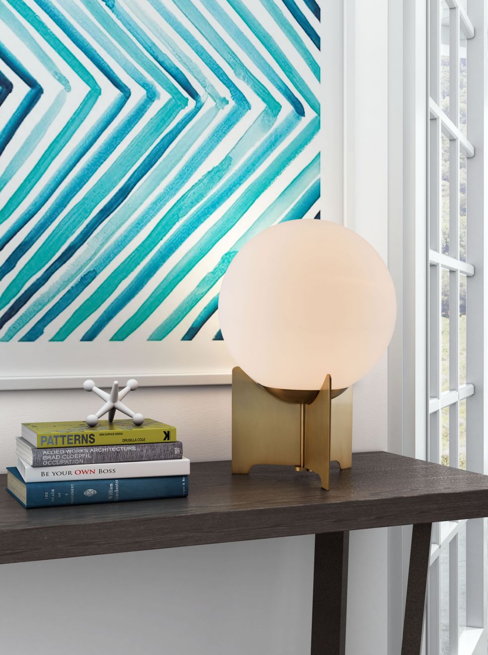 gold table lamp