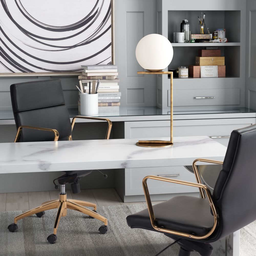 gold table lamp