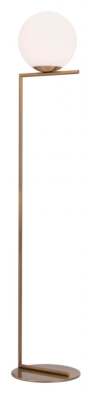 gold floor lamp