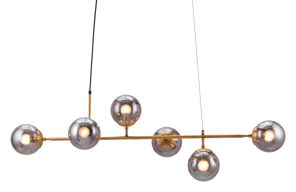 steel chandeliers