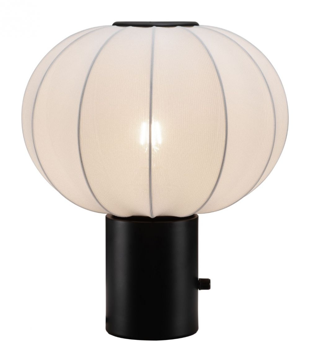 black table lamp