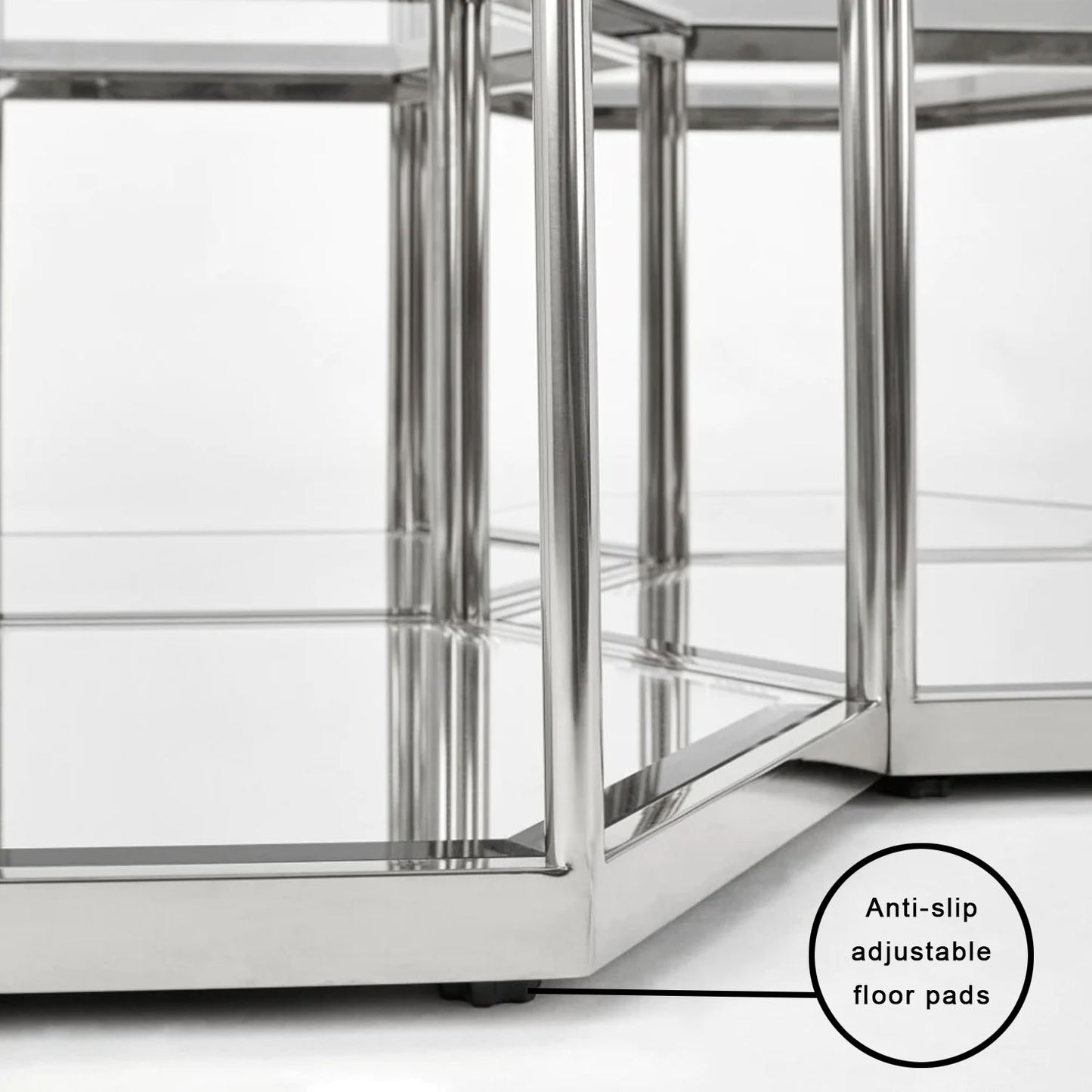 quality glass coffee table