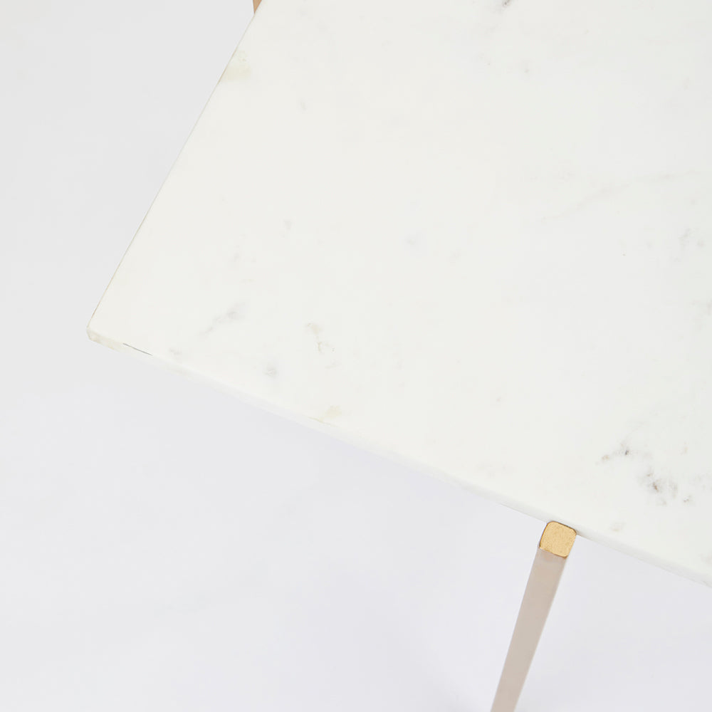 golden end table
