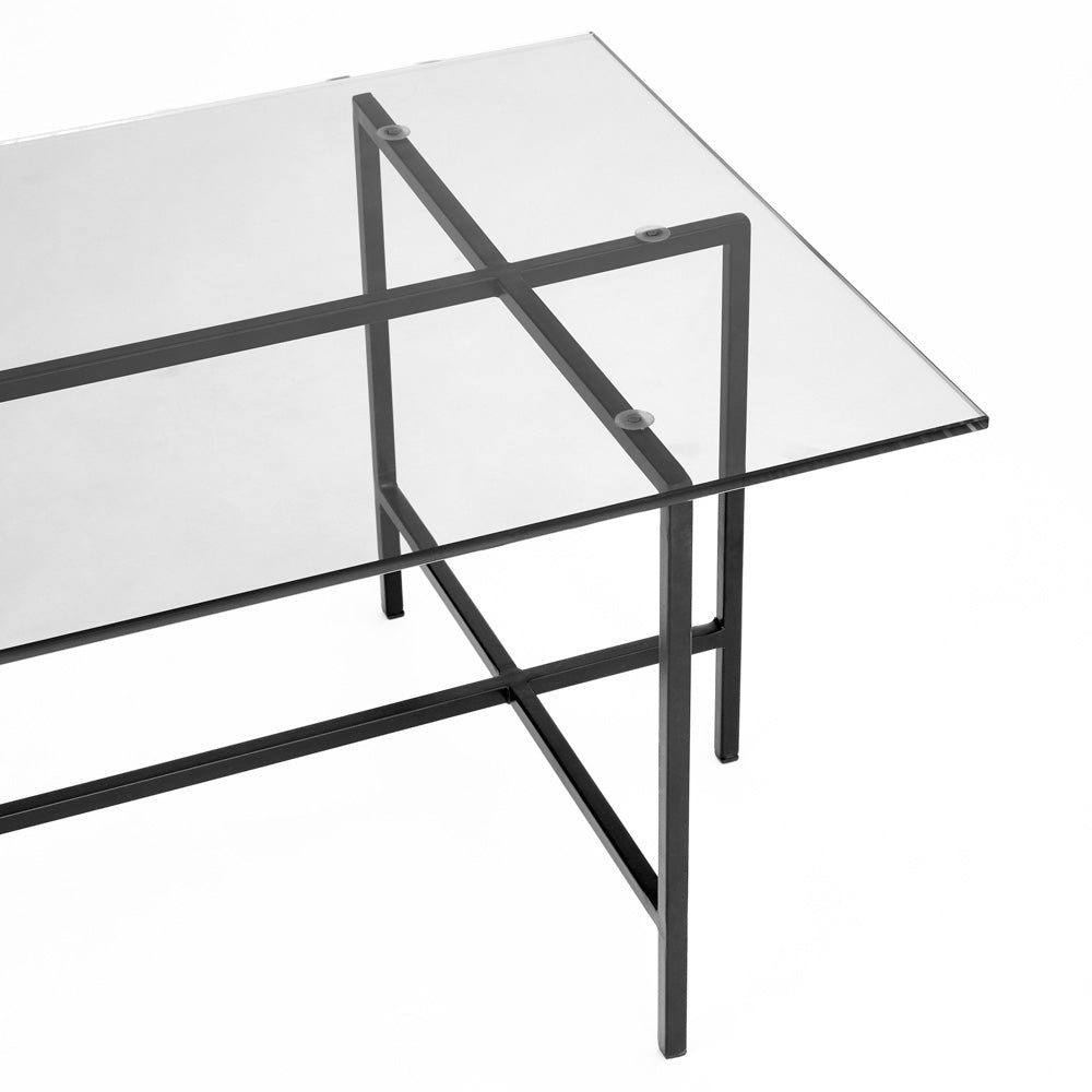glass coffee table