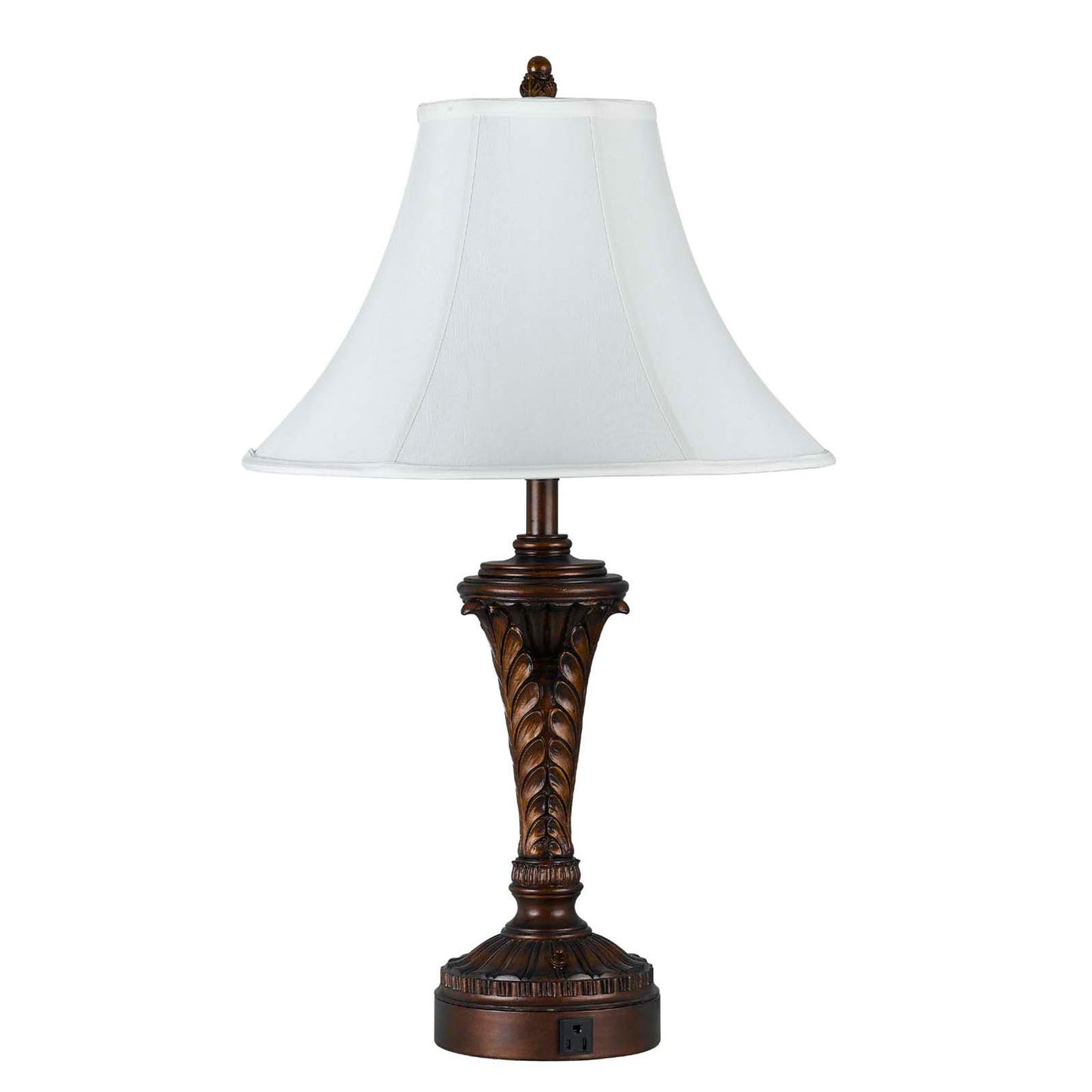 walnut table lamp
