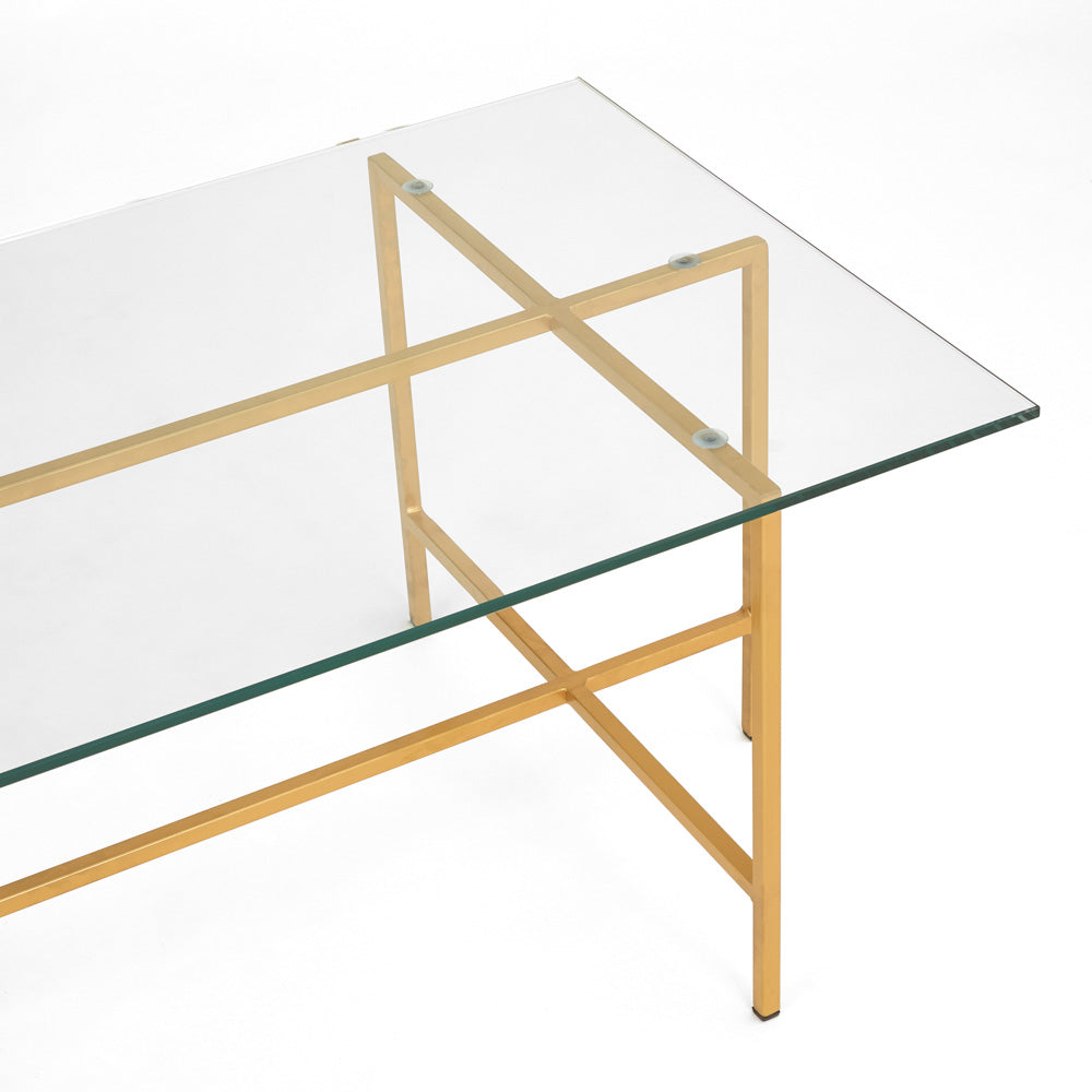 tempered glass coffee table