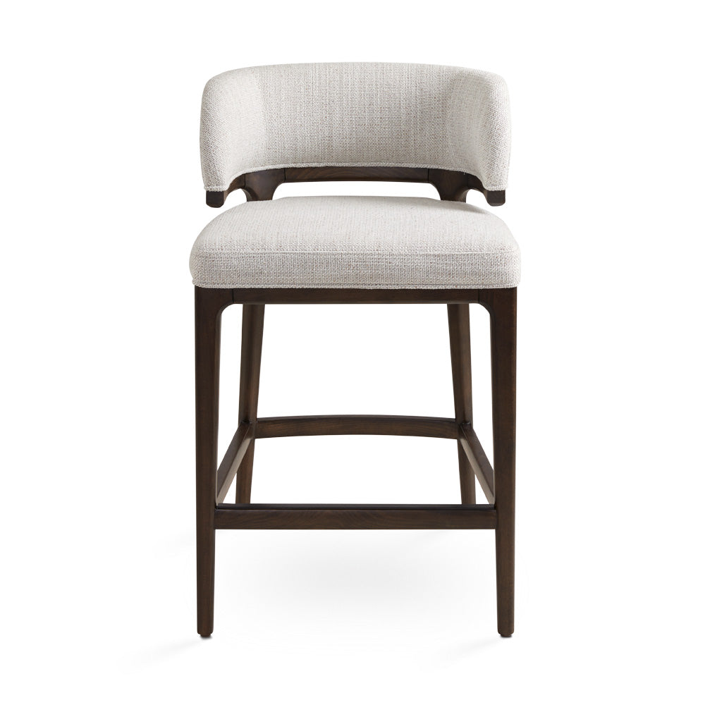 fabric counter stool
