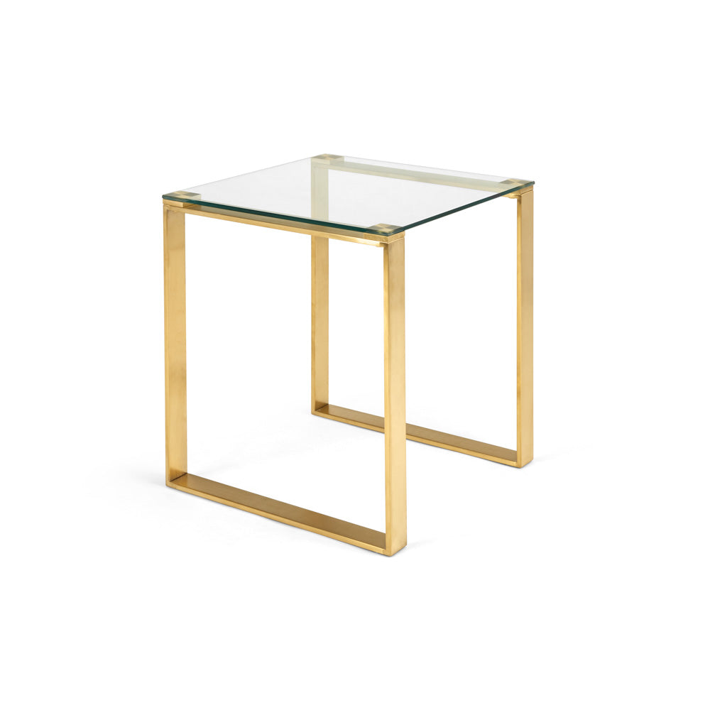 golden side table