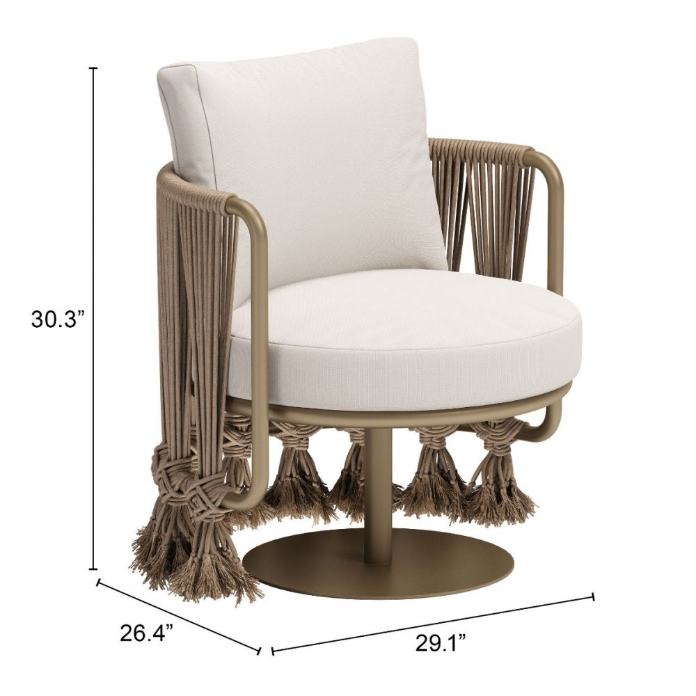modern outdoor accent chair