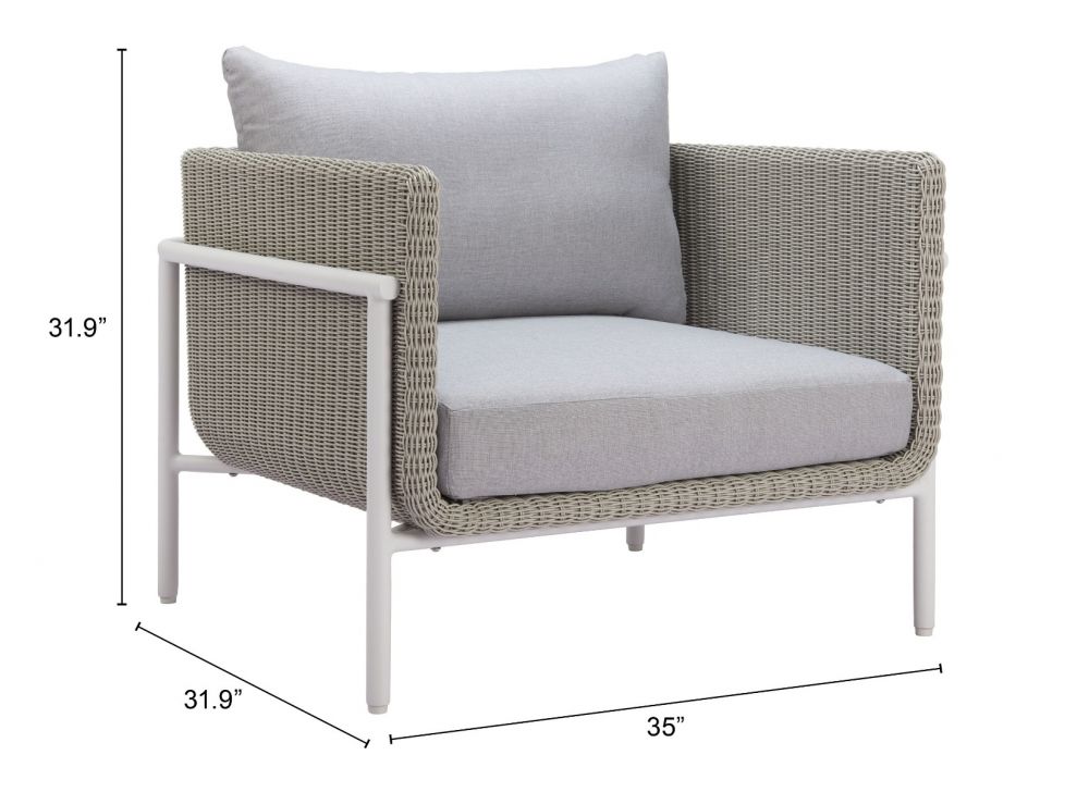 modern outdoor accent chair