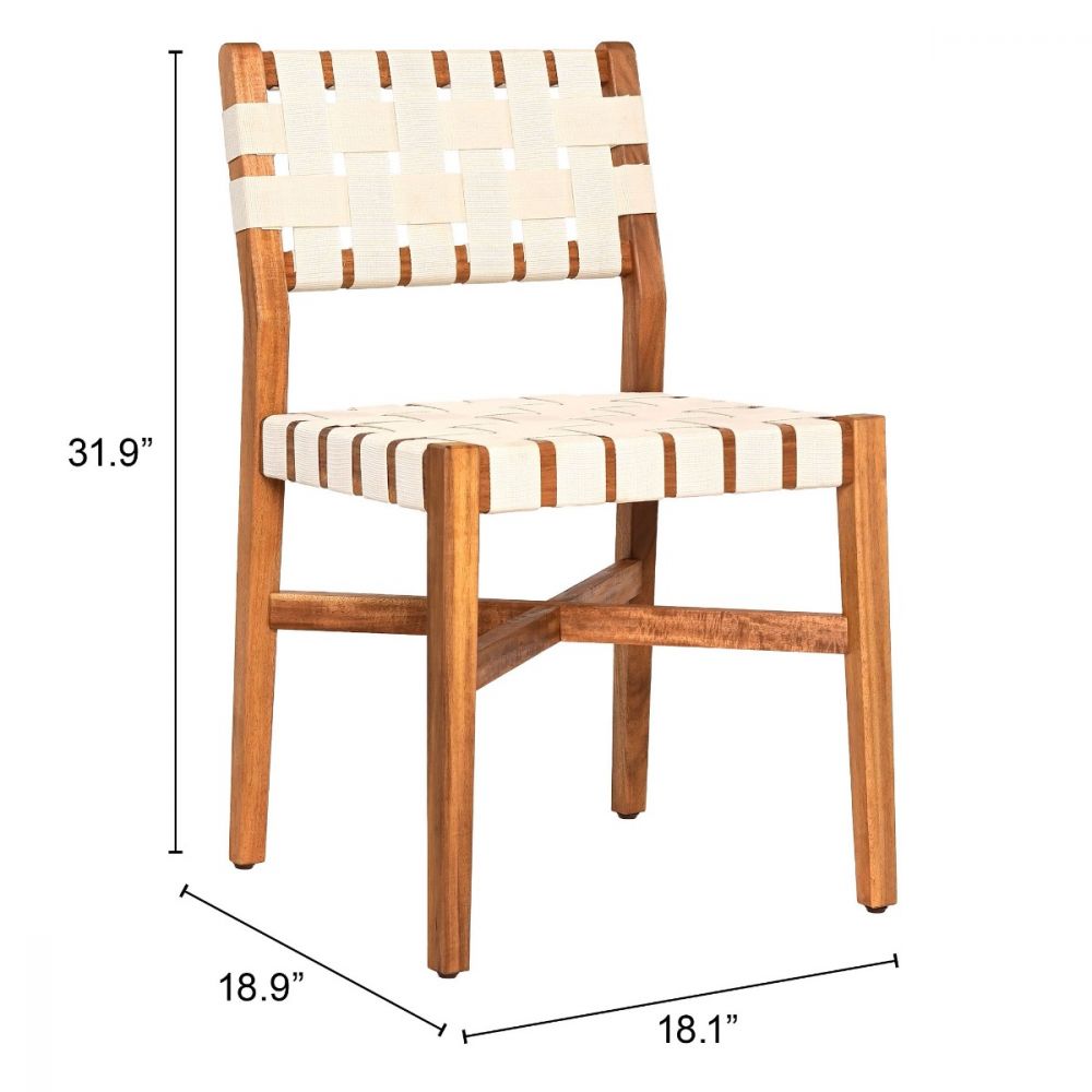 wood outdoor dining chair