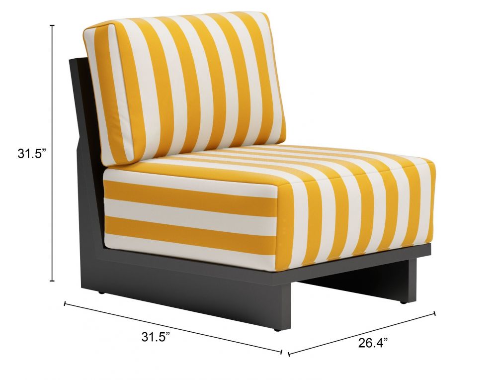 modern outdoor accent chair