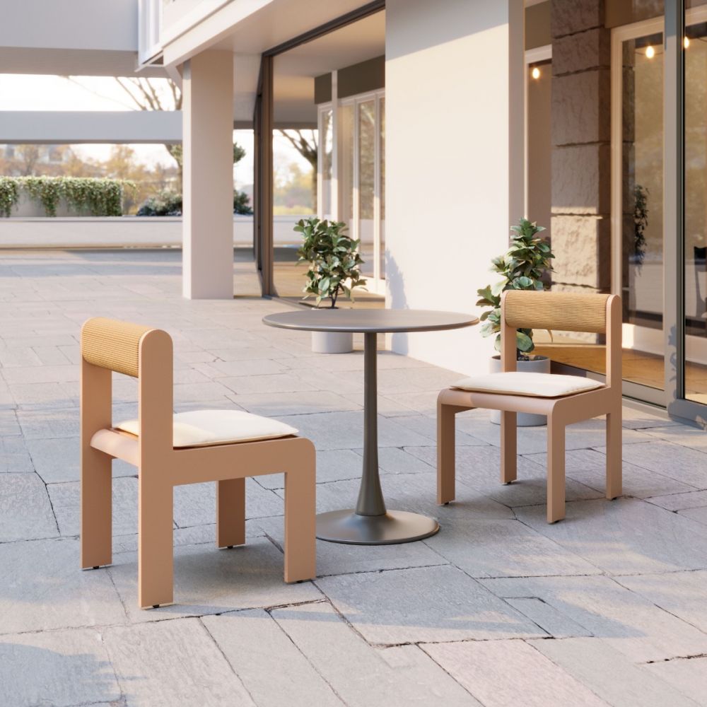 luxury outdoor dining chair