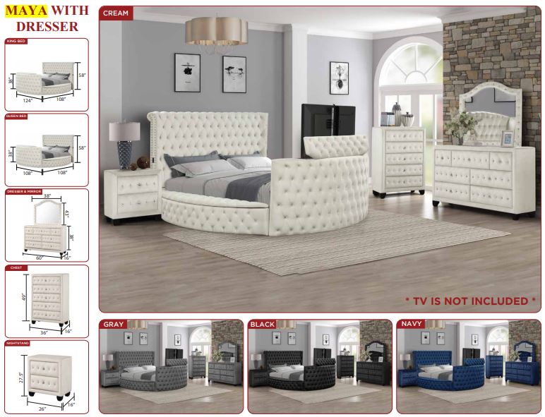 modern bedroom set